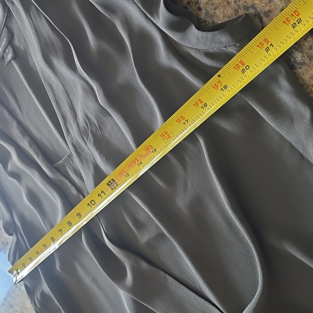 Halogen cap sleeve wrap around bluse L - Picture 6 of 8